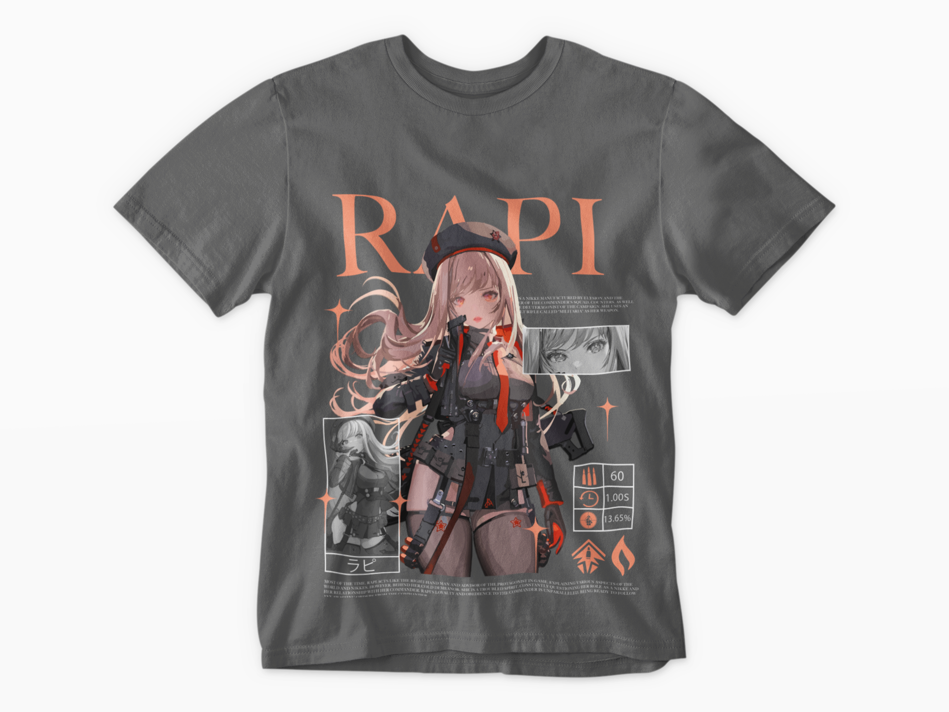 JAPANESE INSPIRED RAPI T SHIRT