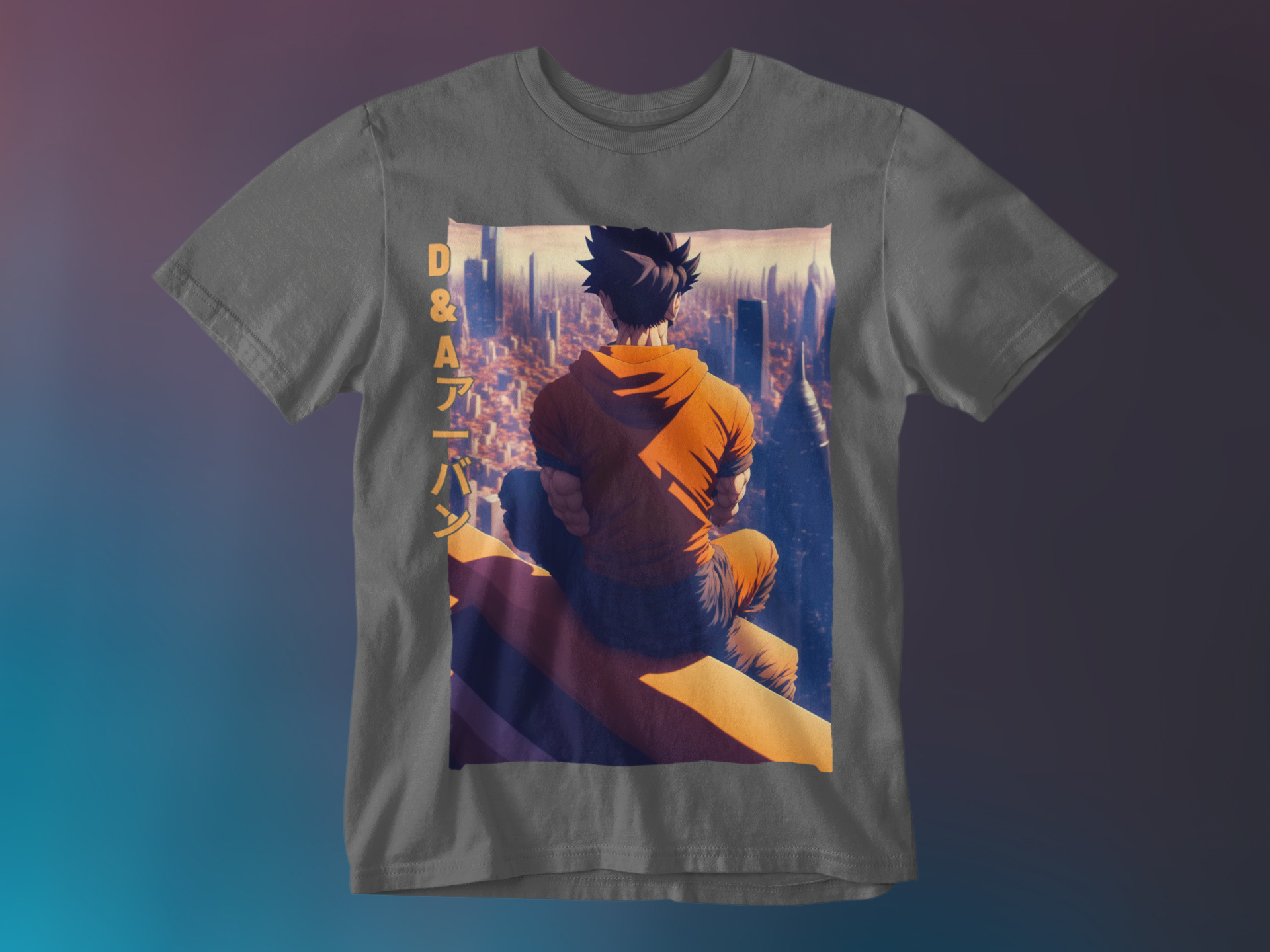 GOKU GAZING INTO THE CITY