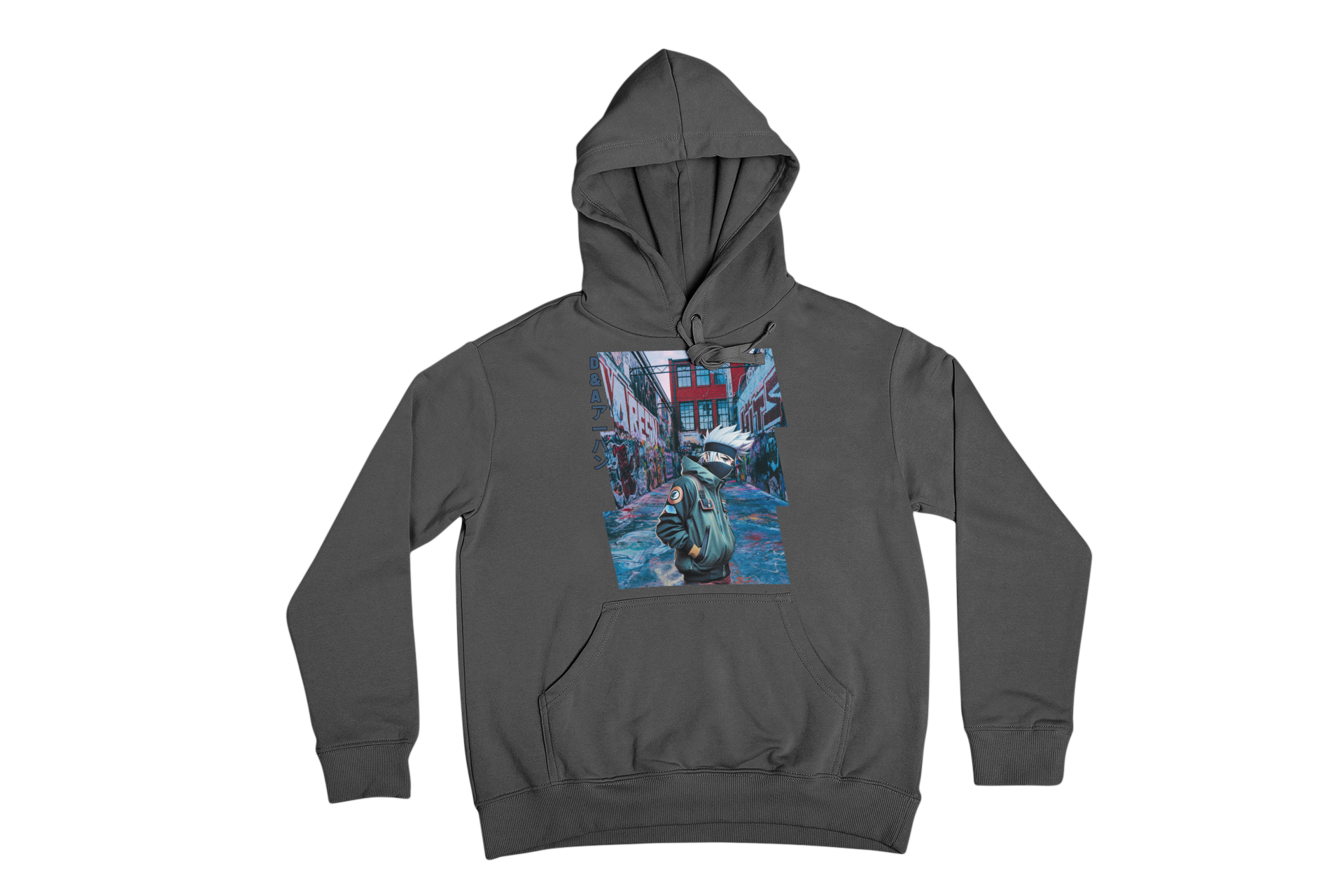JAPANESE INSPIRED KAKASHI YOUTH HOODIE